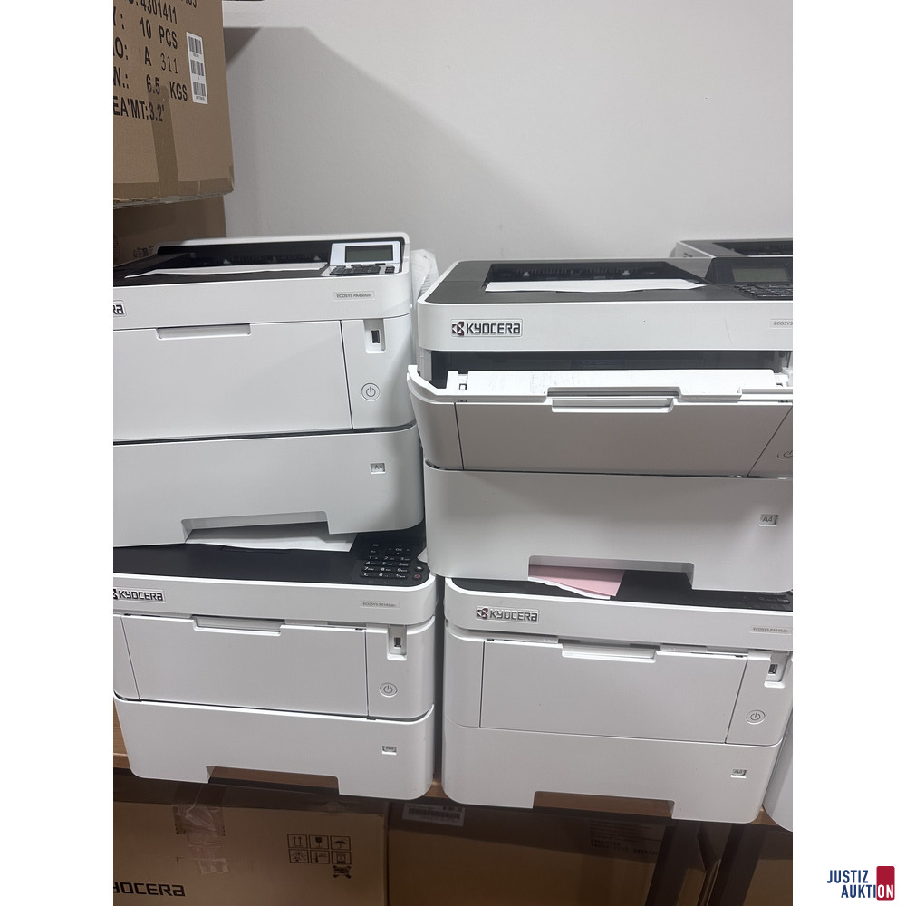 6x Kyocera Ecosys -defekt – kavel bij Justiz-Auktion, Mönchengladbach