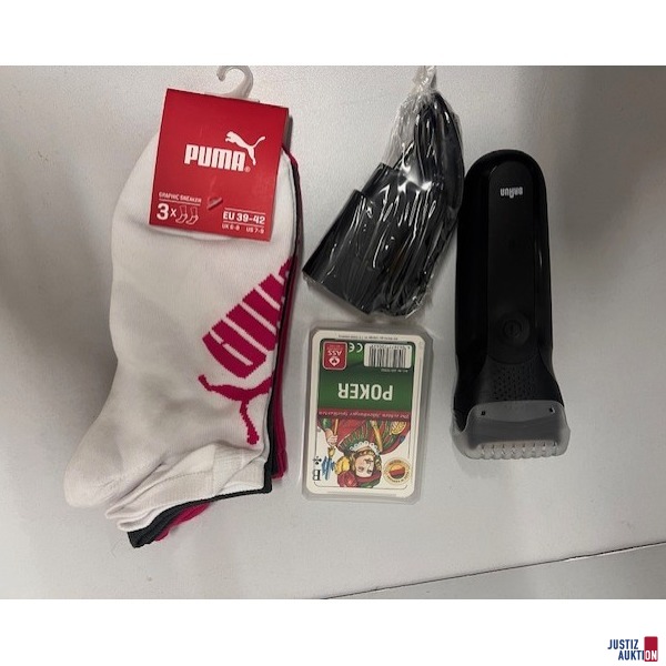 Rasierapparat und Socken