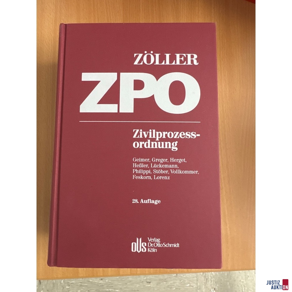ZPO Zöller Auflage 28