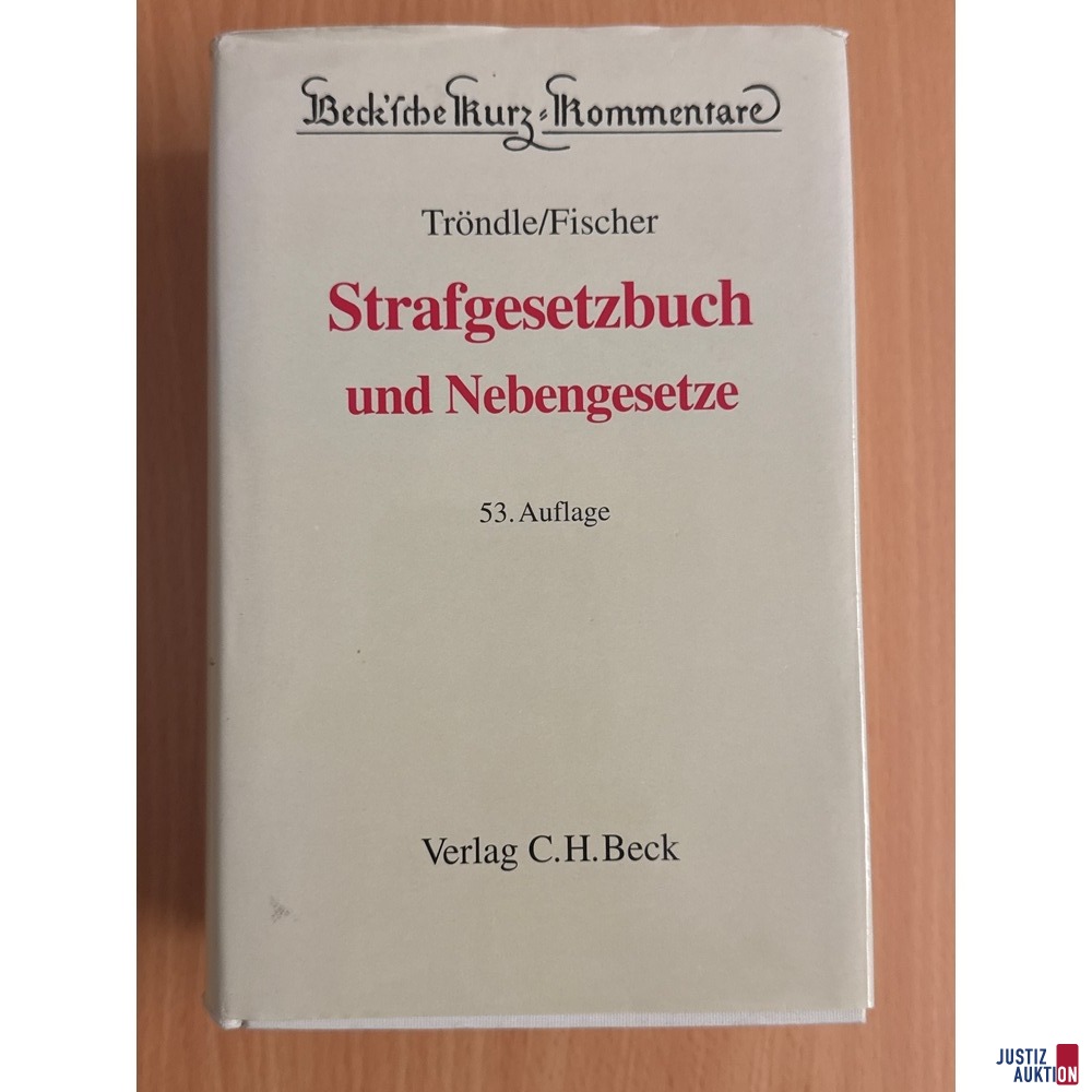 Strafgesetzbuch Auflage 53
