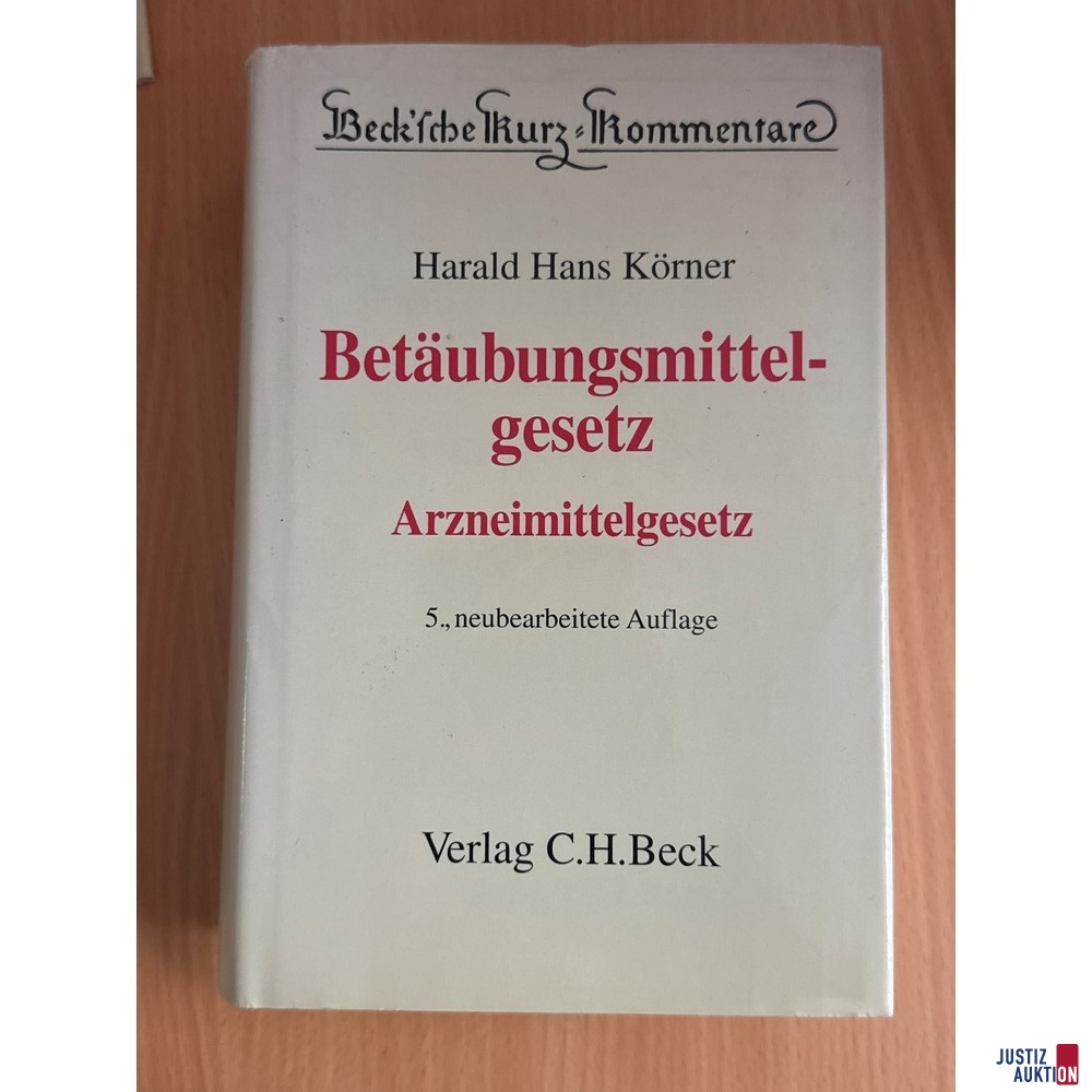 Betäubungsmittelgesetz Auflage 5
