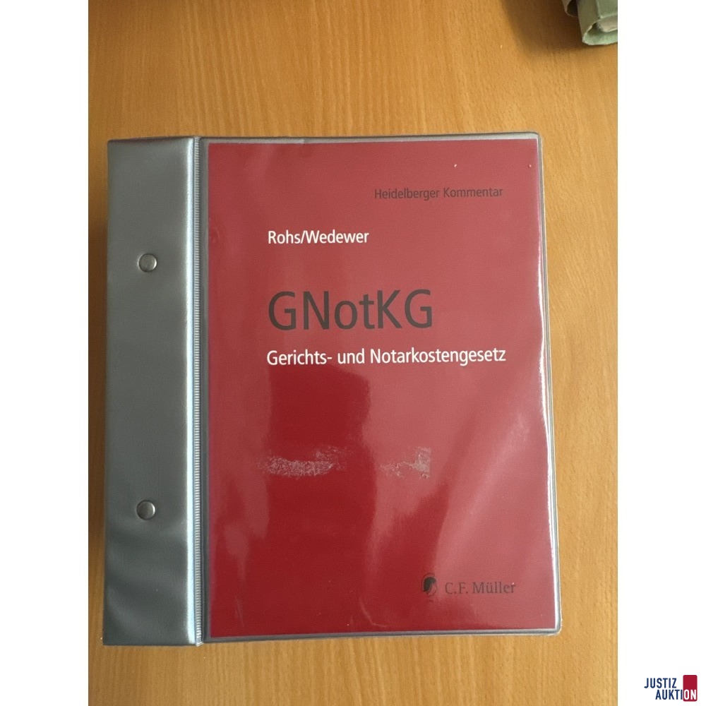 GNotKG Rohs/ Wedewer