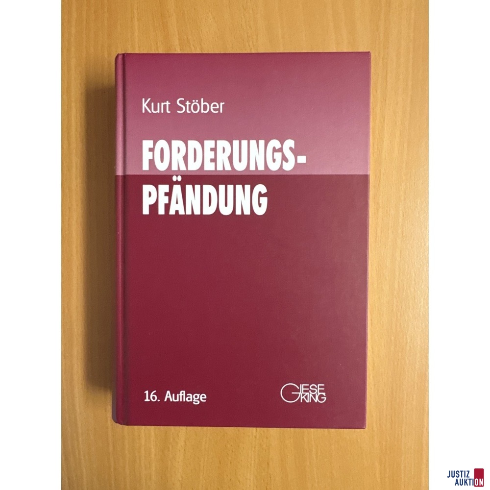 Forderungspfändung Auflage 16