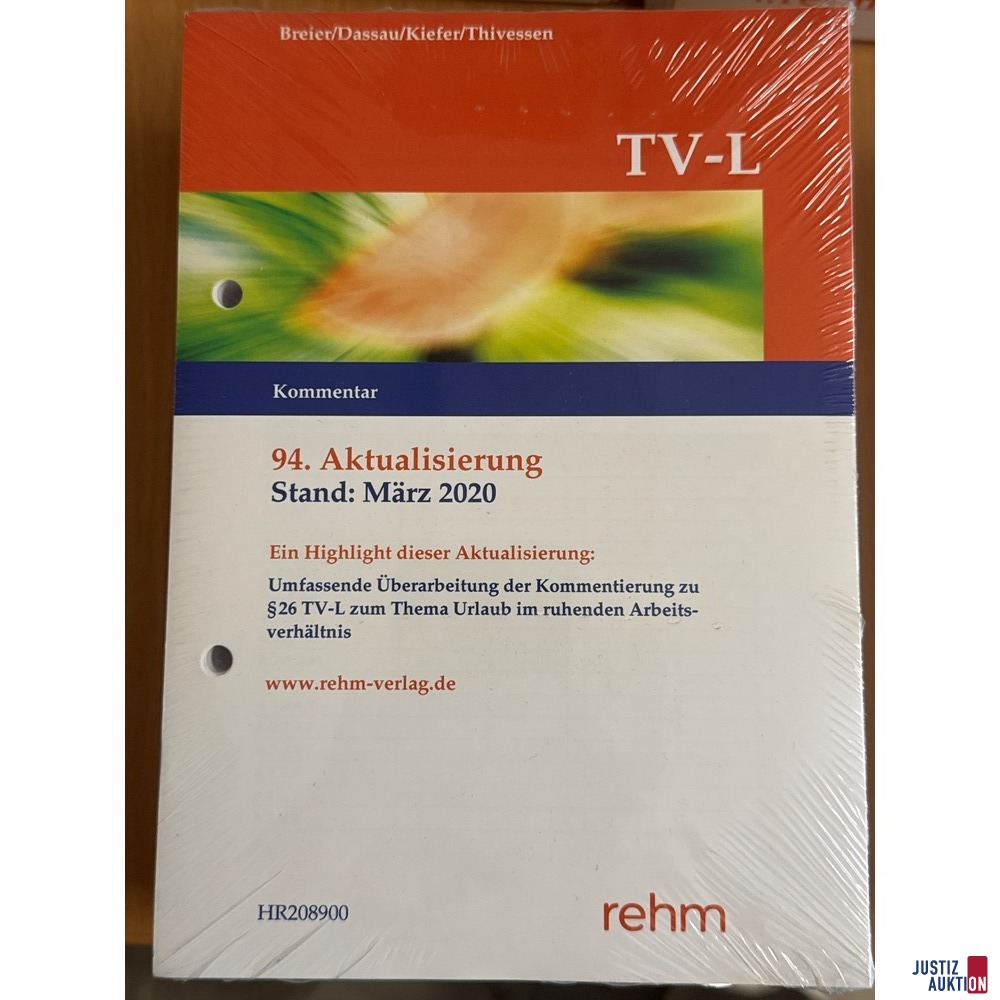 TV-L 94. Aktualisierung