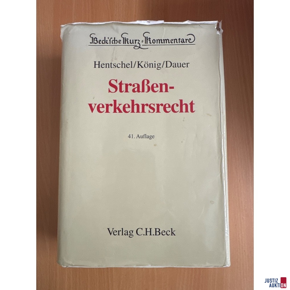 Straßenverkehrsrecht Auflage 41