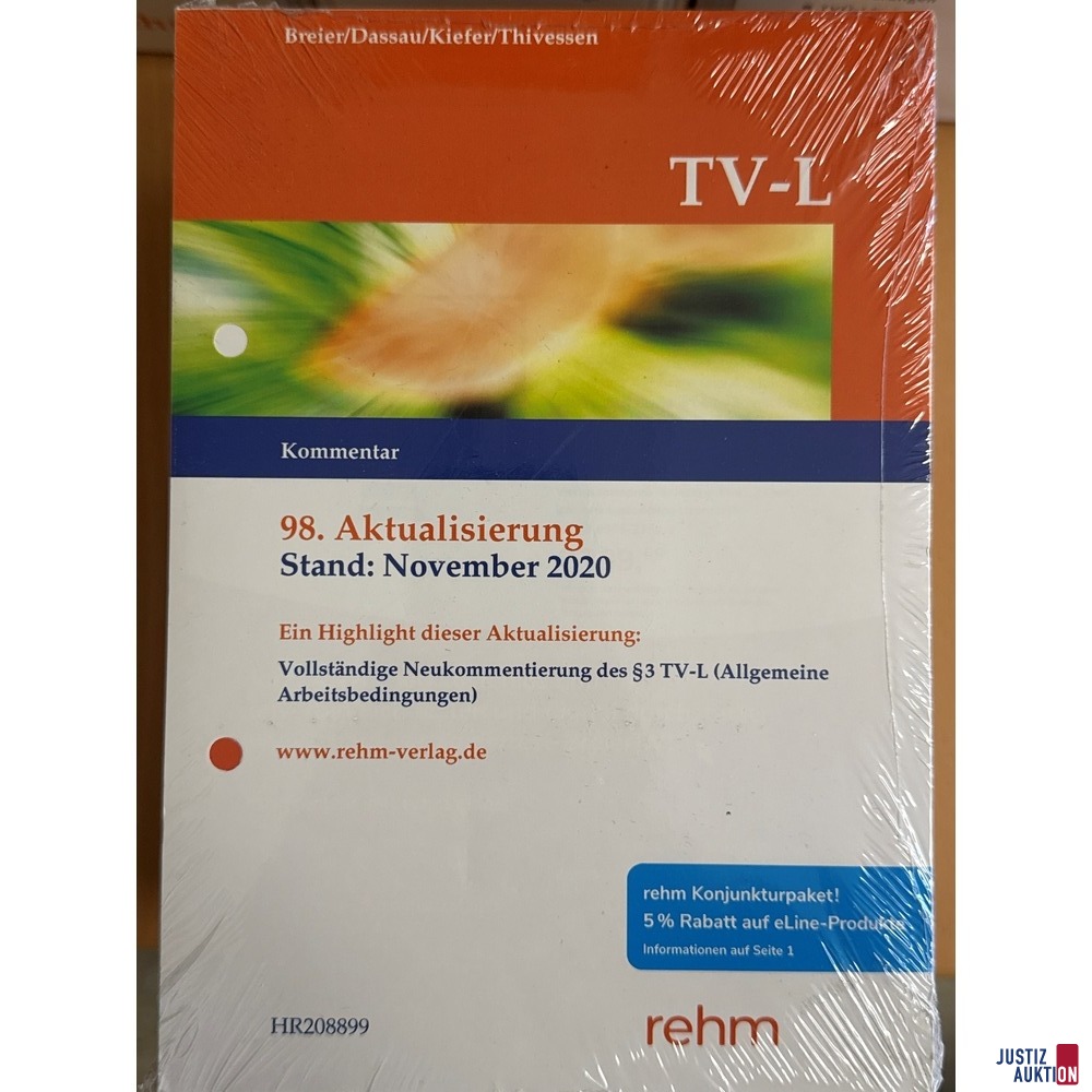TV-L 98. Aktualisierung