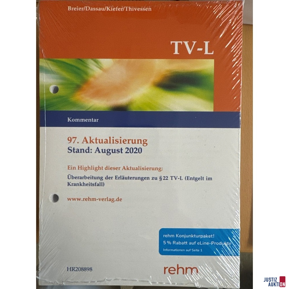 TV-L 97. Aktualisierung