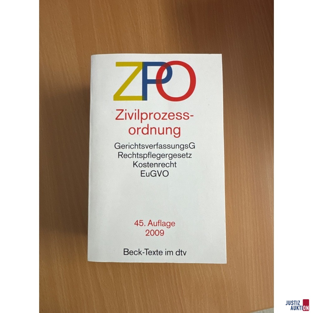 ZPO Auflage 45