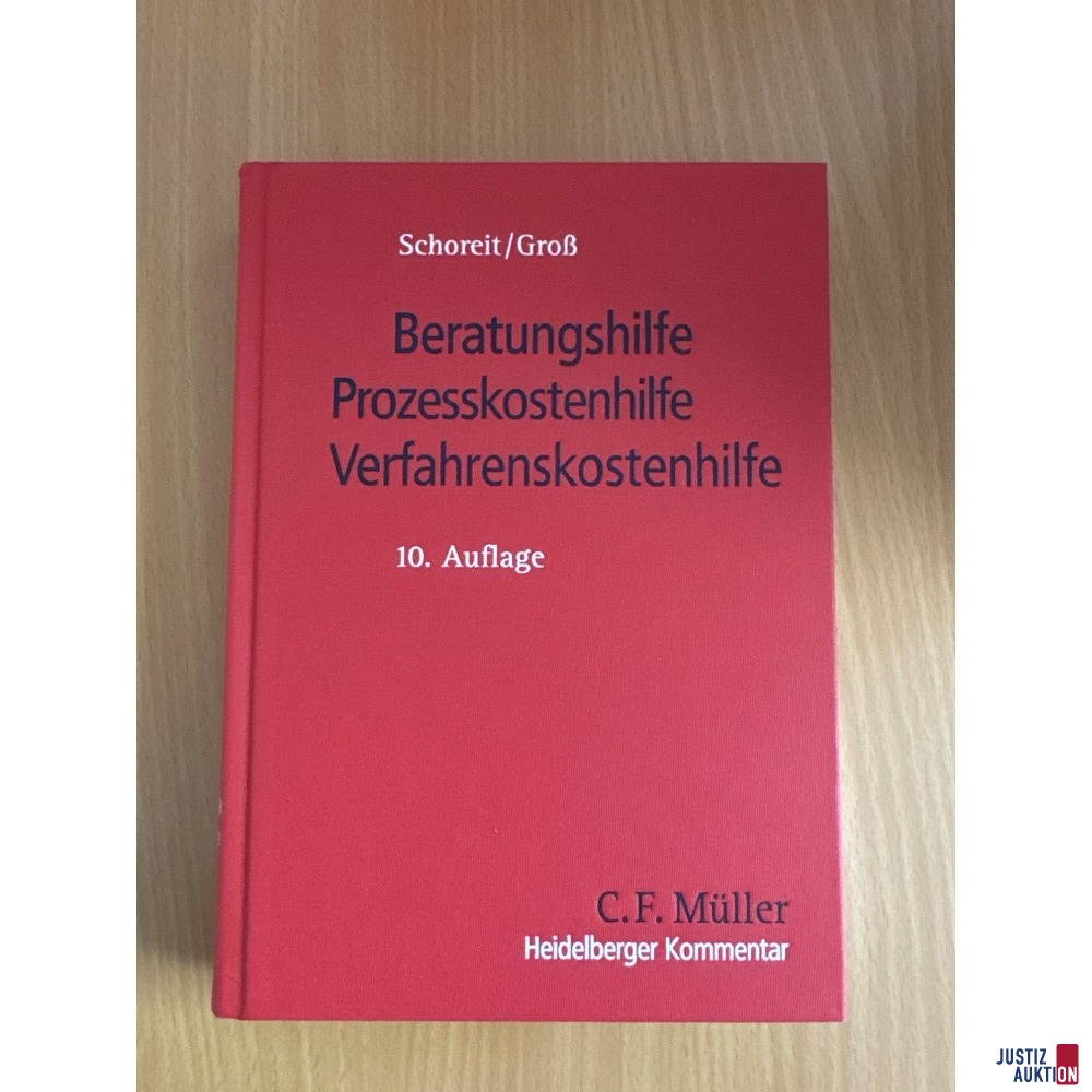 Beratungshilfe/ Prozesskostenhilfe Auflage 10