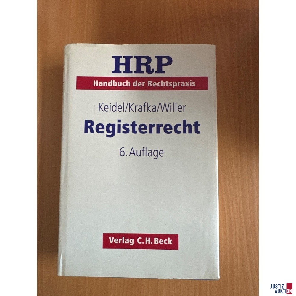 Registerrecht Keidel/ Krafka/ Willer Auflage 6
