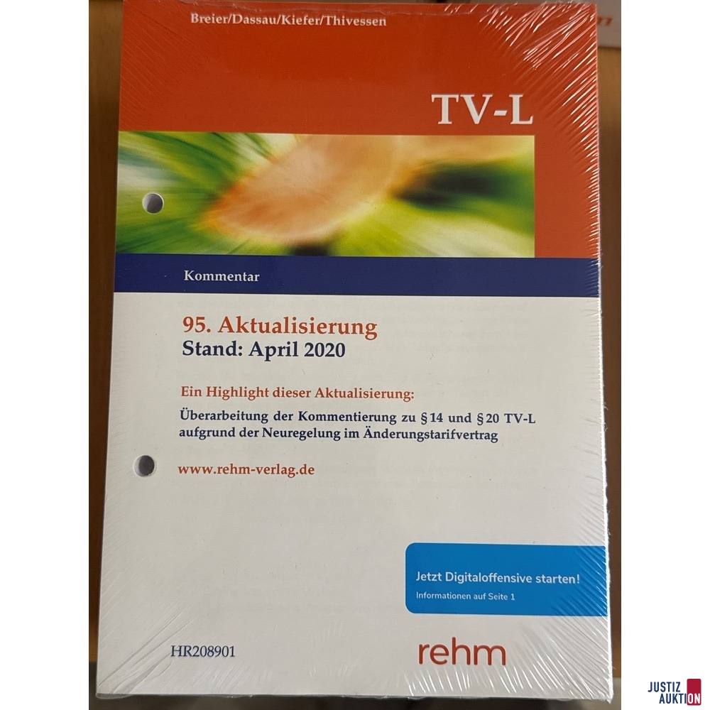 TV-L 95. Aktualisierung