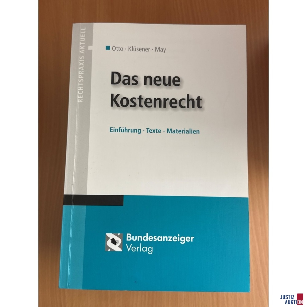 Das neue Kostenrecht 2004