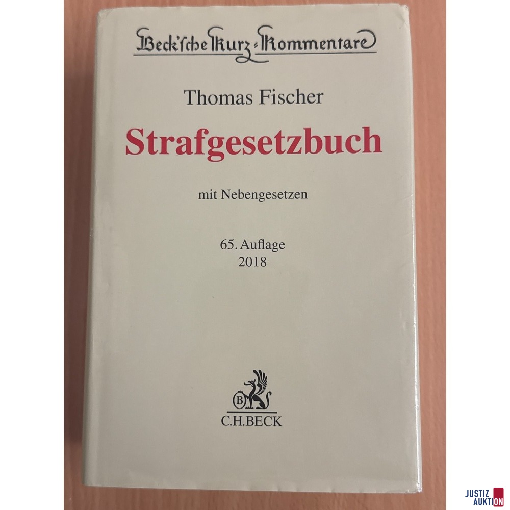 Strafgesetzbuch Auflage 65