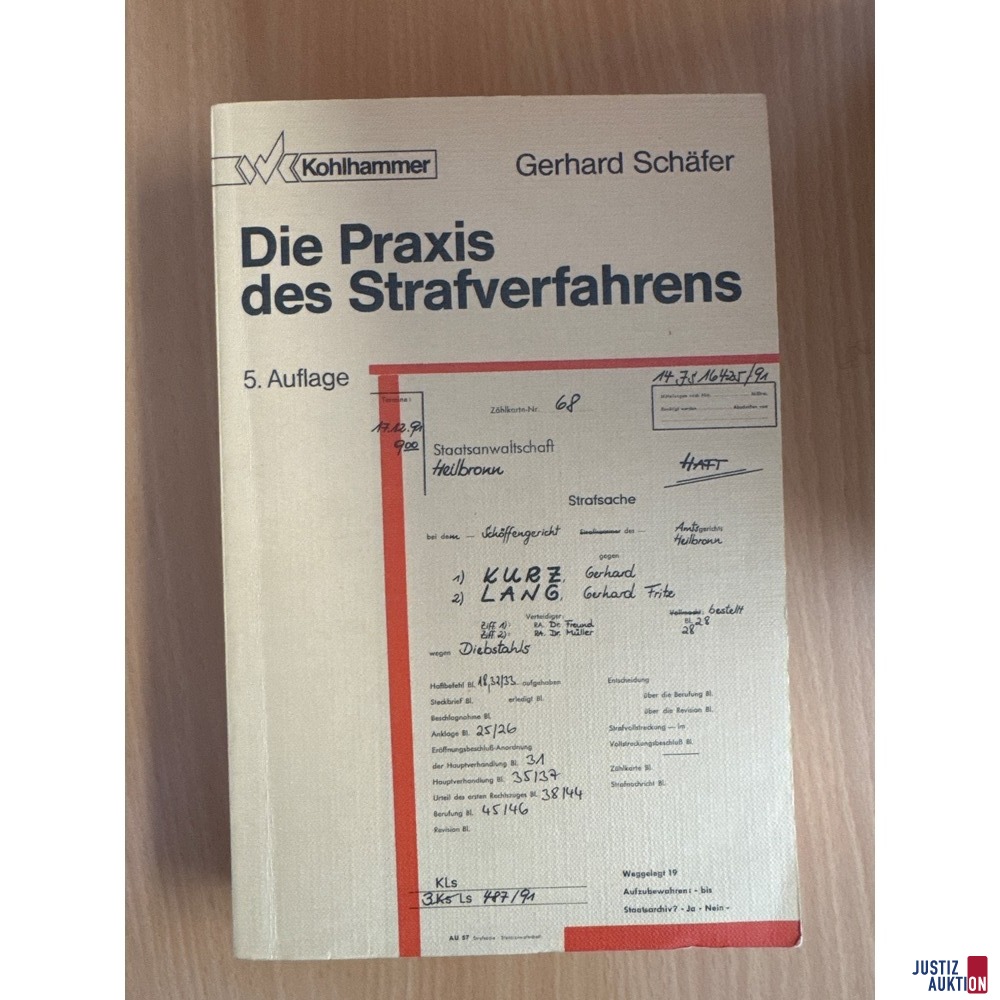 Die Praxis des Strafverfahrens Auflage 5