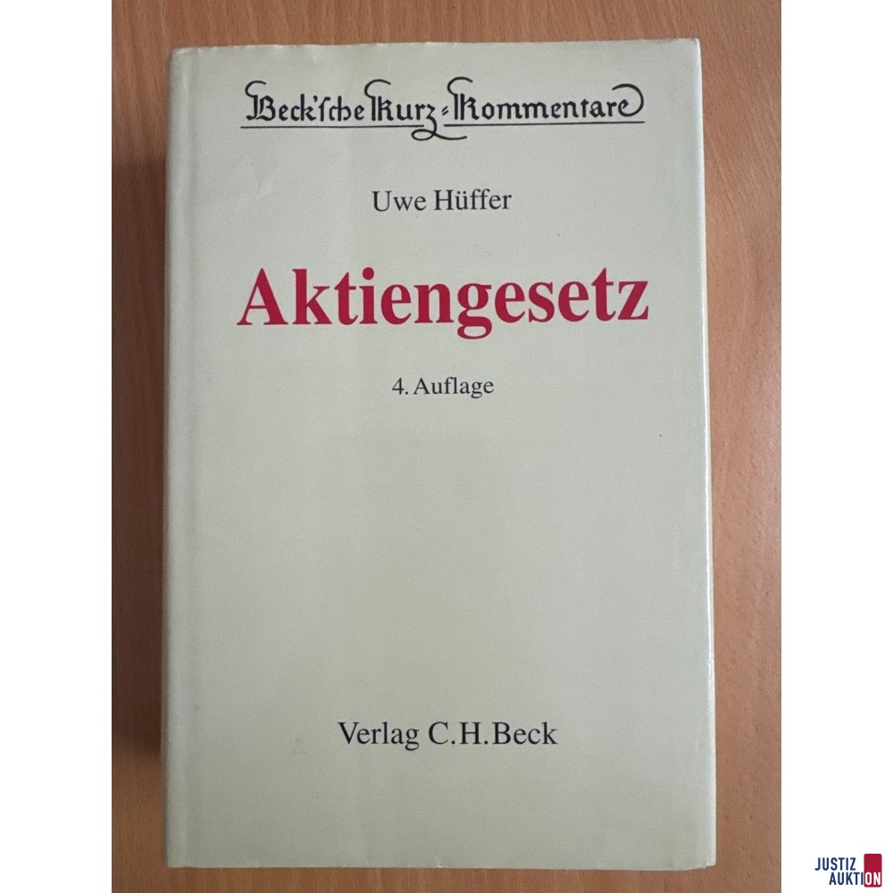 Aktiengesetz Auflage 4