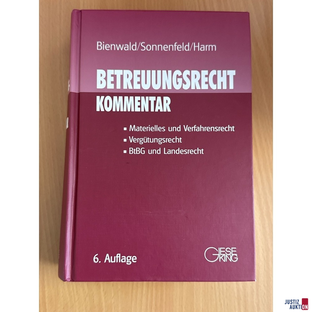Betreuungsrecht Kommentar Auflage 6