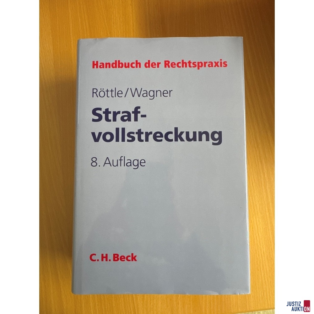 Strafvollstreckung Röttle / Wagner Auflage 8