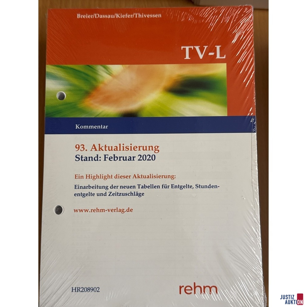 TV-L 93. Aktualisierung