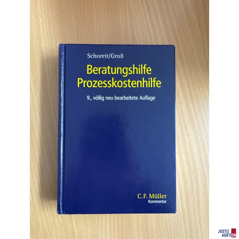 Beratungshilfe Prozesskostenhilfe Auflage 9
