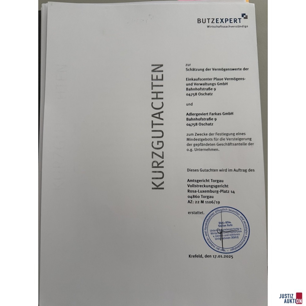 GmbH Geschäftsanteil