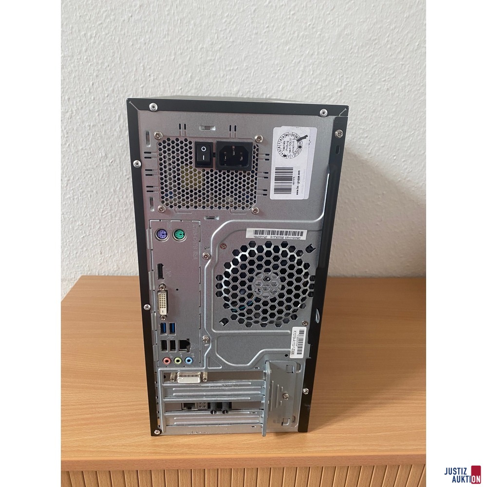 PC Anschlüsse (Hinten)