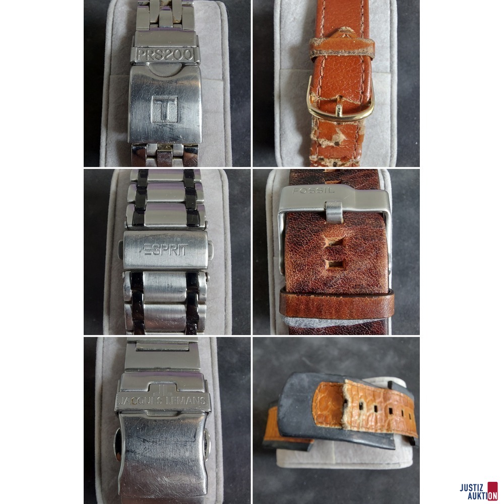 6 Armbanduhren
