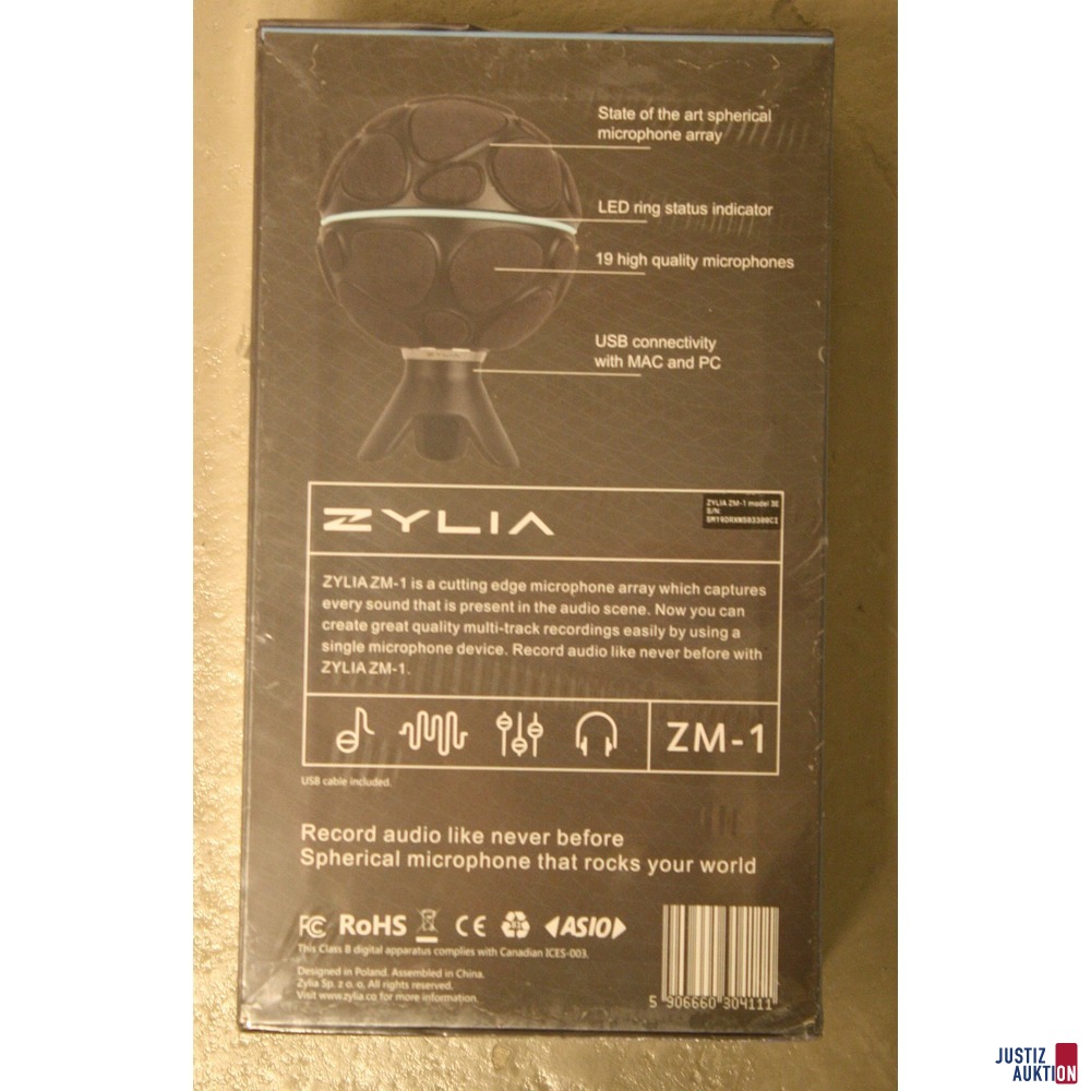 Mikrofon Zylia ZM-1 - Spezifikationen
