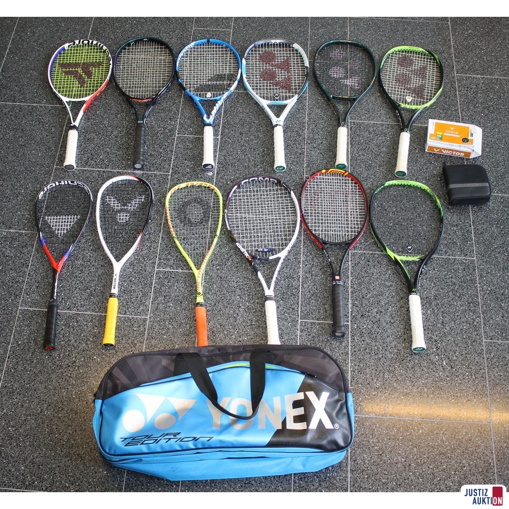 Auktionsumfang Tennis/Squash Set