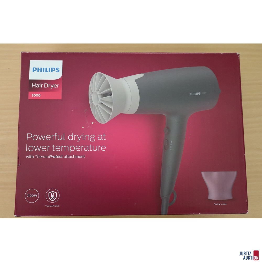 Haartrockner Verpackung Front