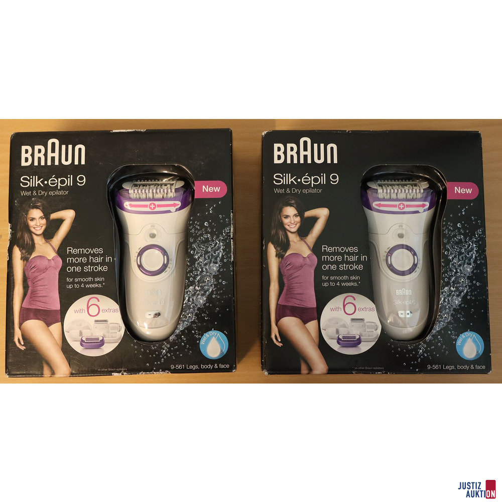 2 Braun Silk-epil