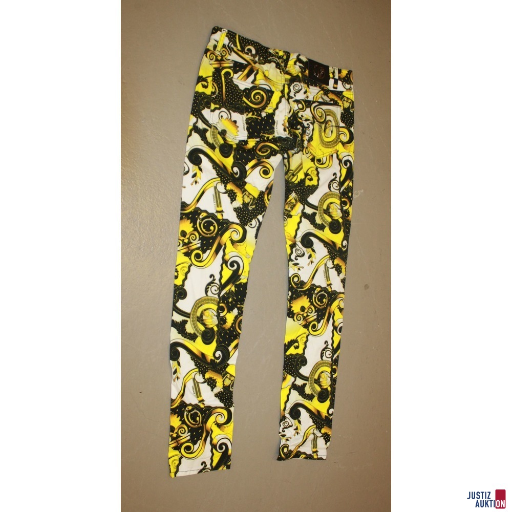 Hose Versace Jeans gelb - Rückseite
