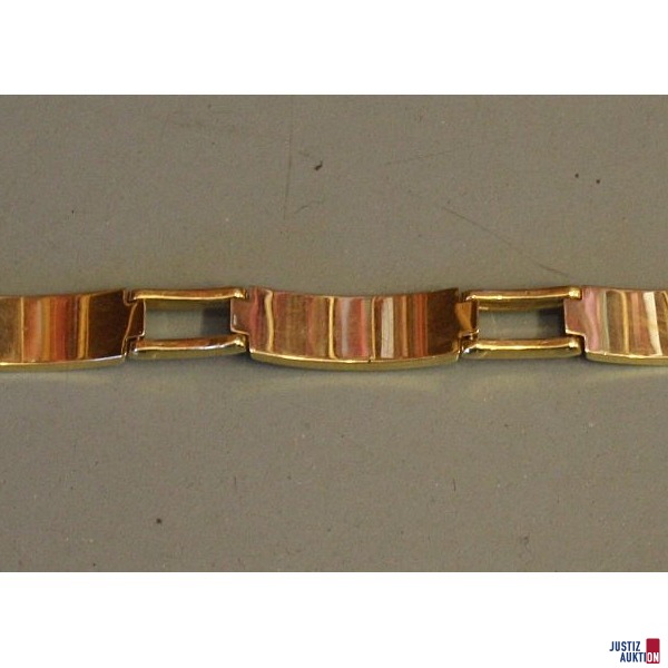 goldenes Armband - Rückseite