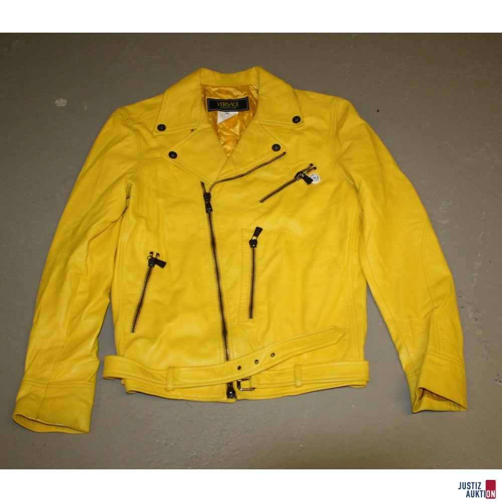 Lederjacke der Marke Versace