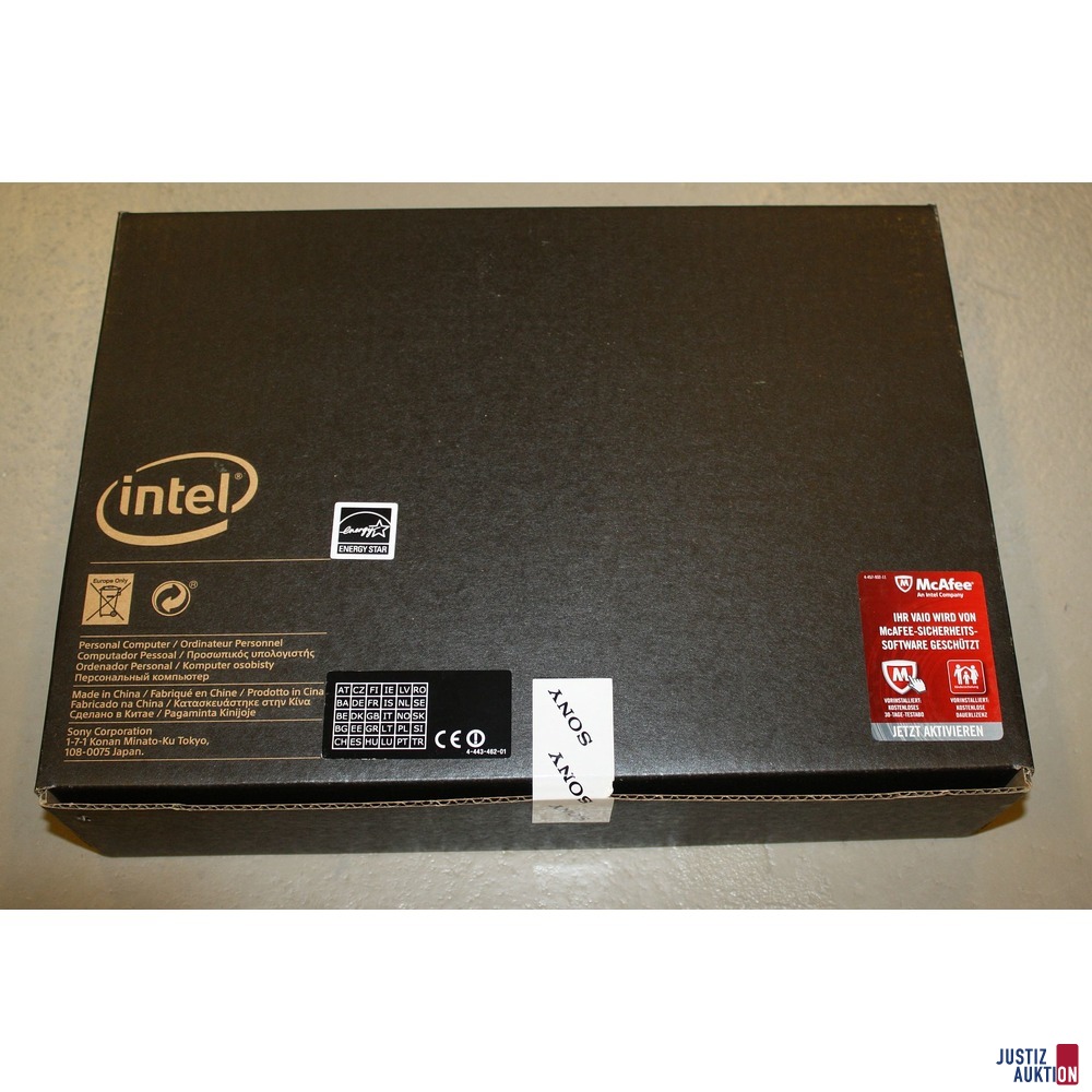 Notebook Sony Vaio