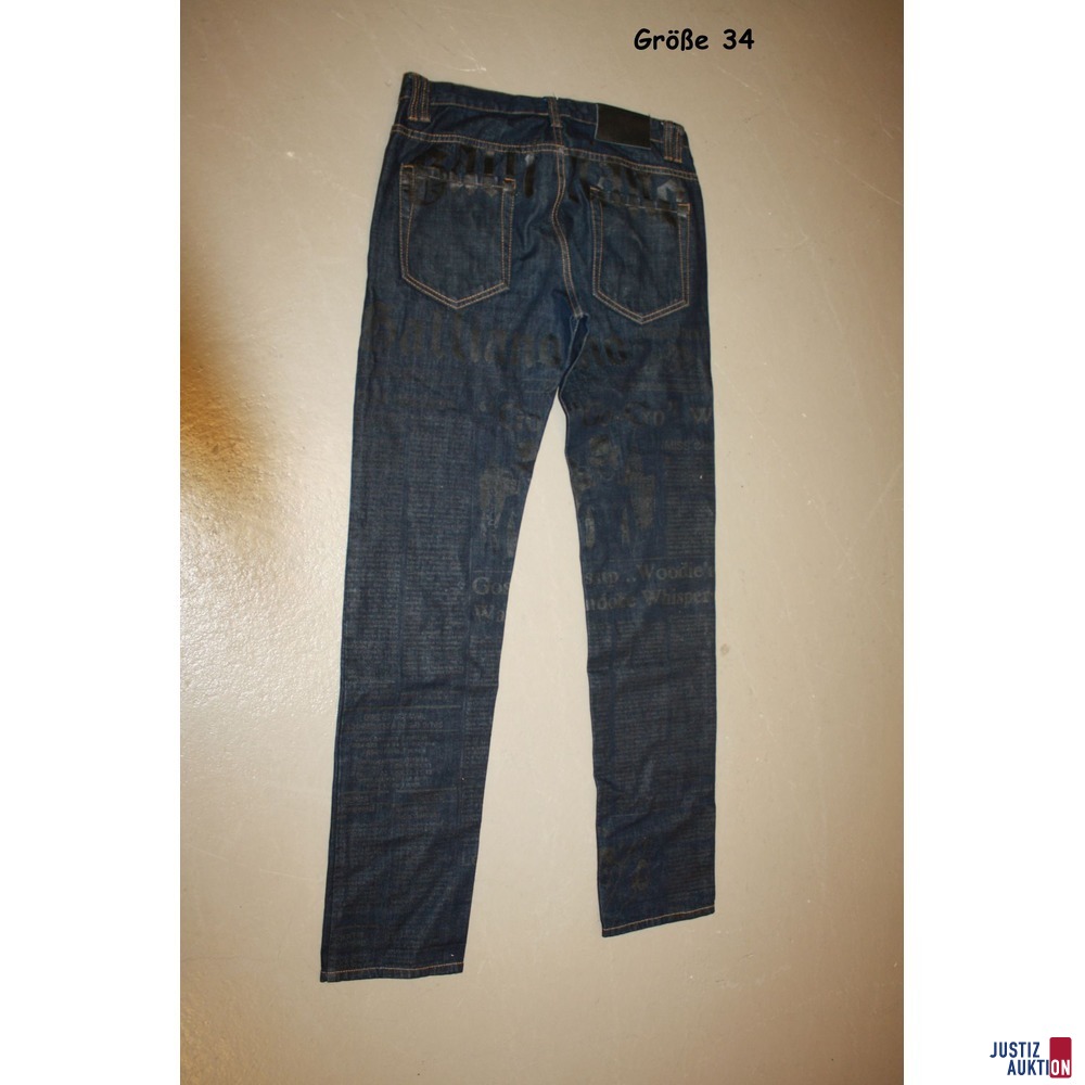 Hose John Galliano Rückseite Gr. 34