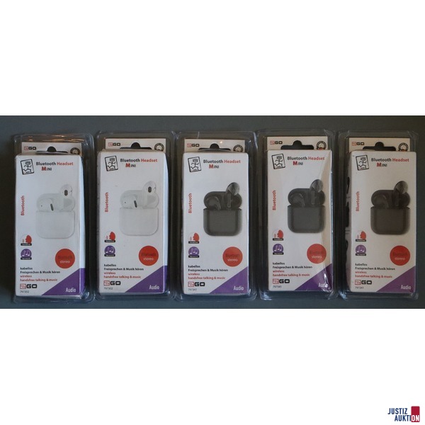 5x Bluetooth Headset