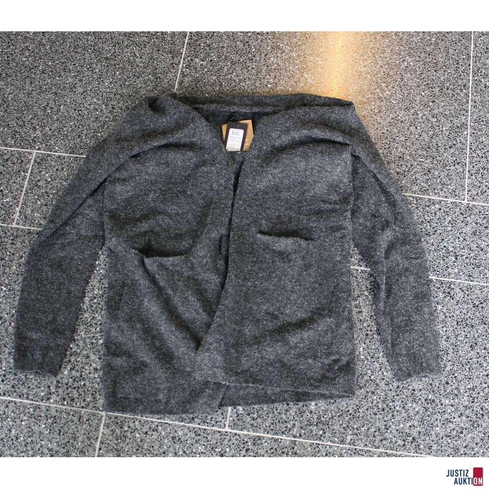 Cardigan Gr&ouml;&szlig;e S grau