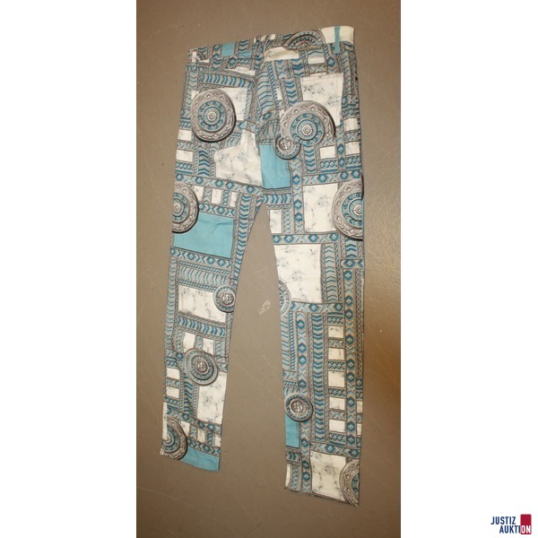 Hose Versace Jeans hellblau - Rückseite