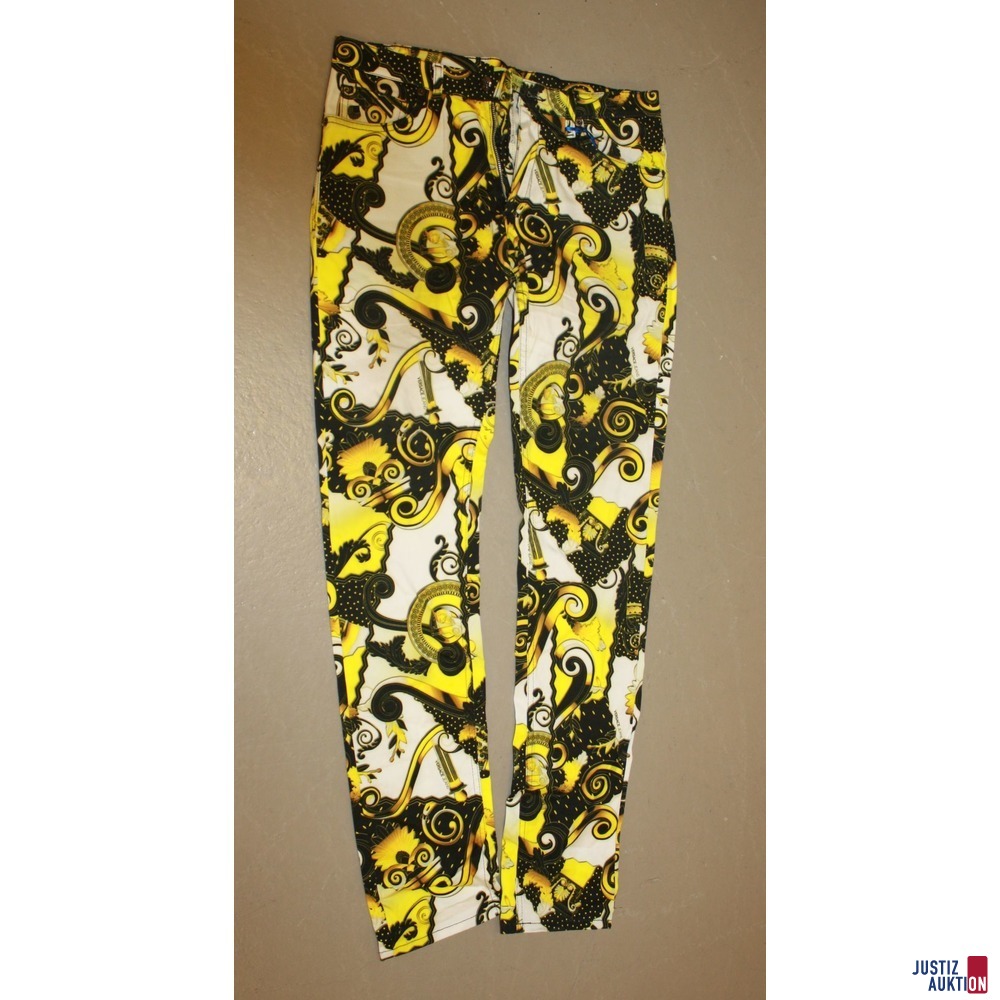 Hose Versace Jeans gelb - Vorderseite