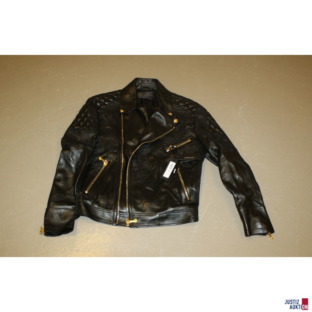 Versace Lederjacke