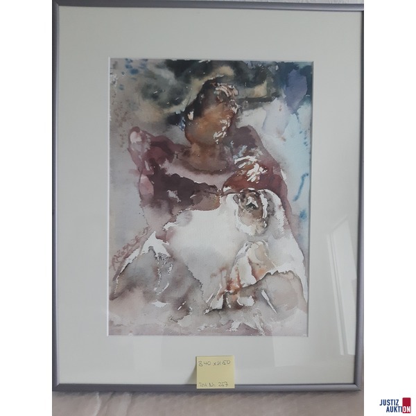 Bild "Sitzende Frau"