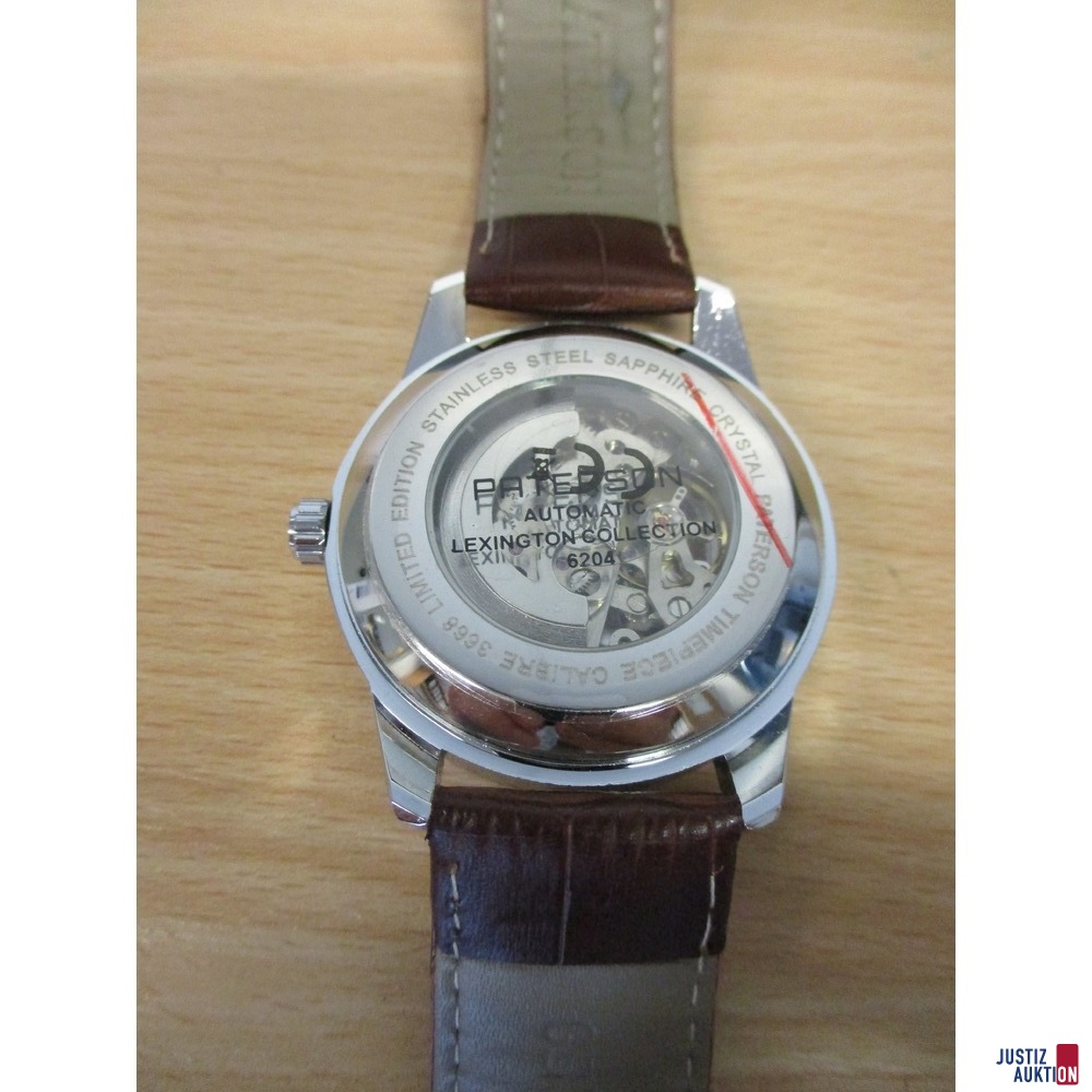 PATERSON Armbanduhr R&uuml;ckansicht