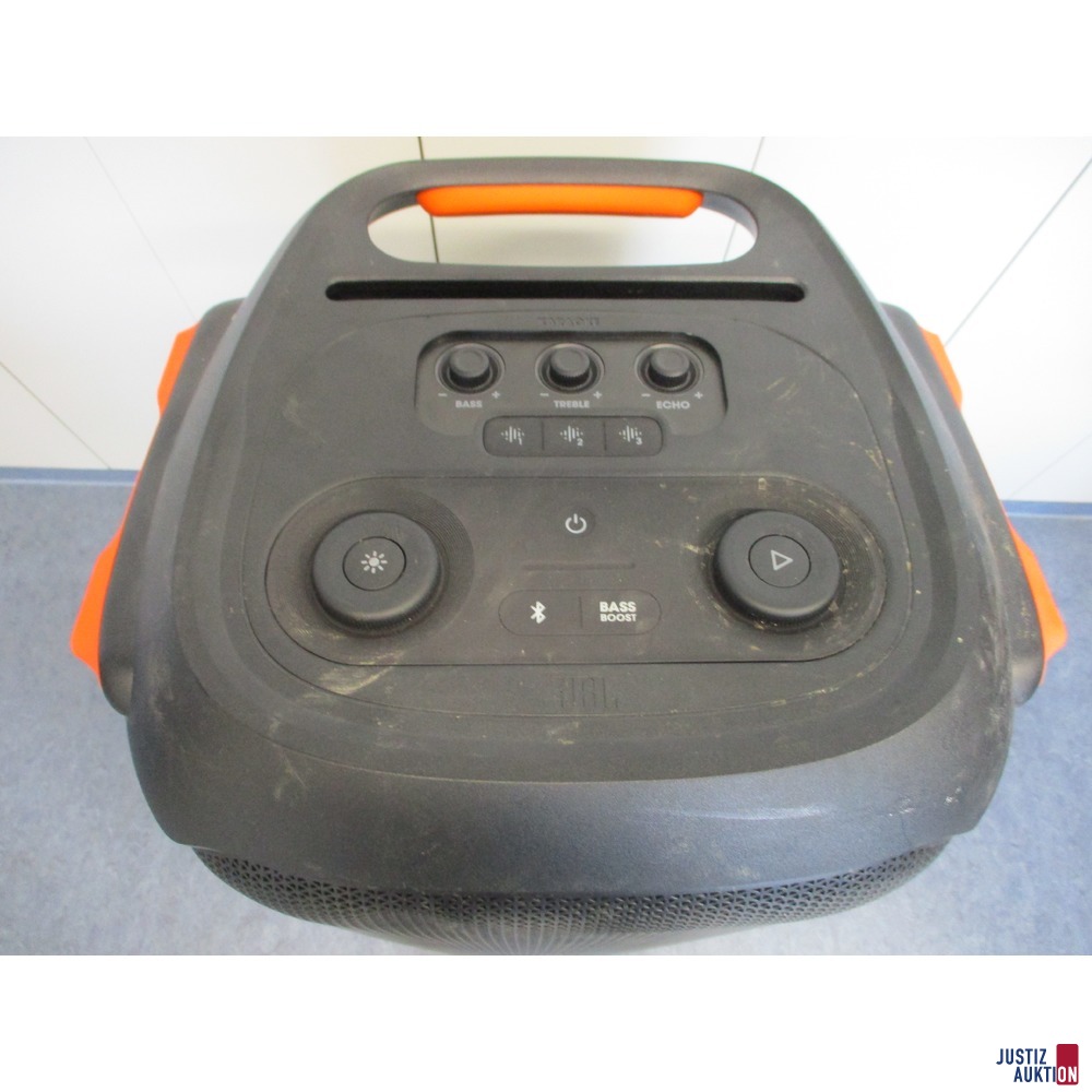 JBL Partybox Ansicht oben