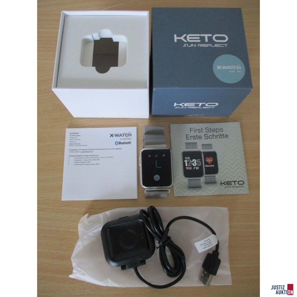 X-Watch KETO mit Zubehör