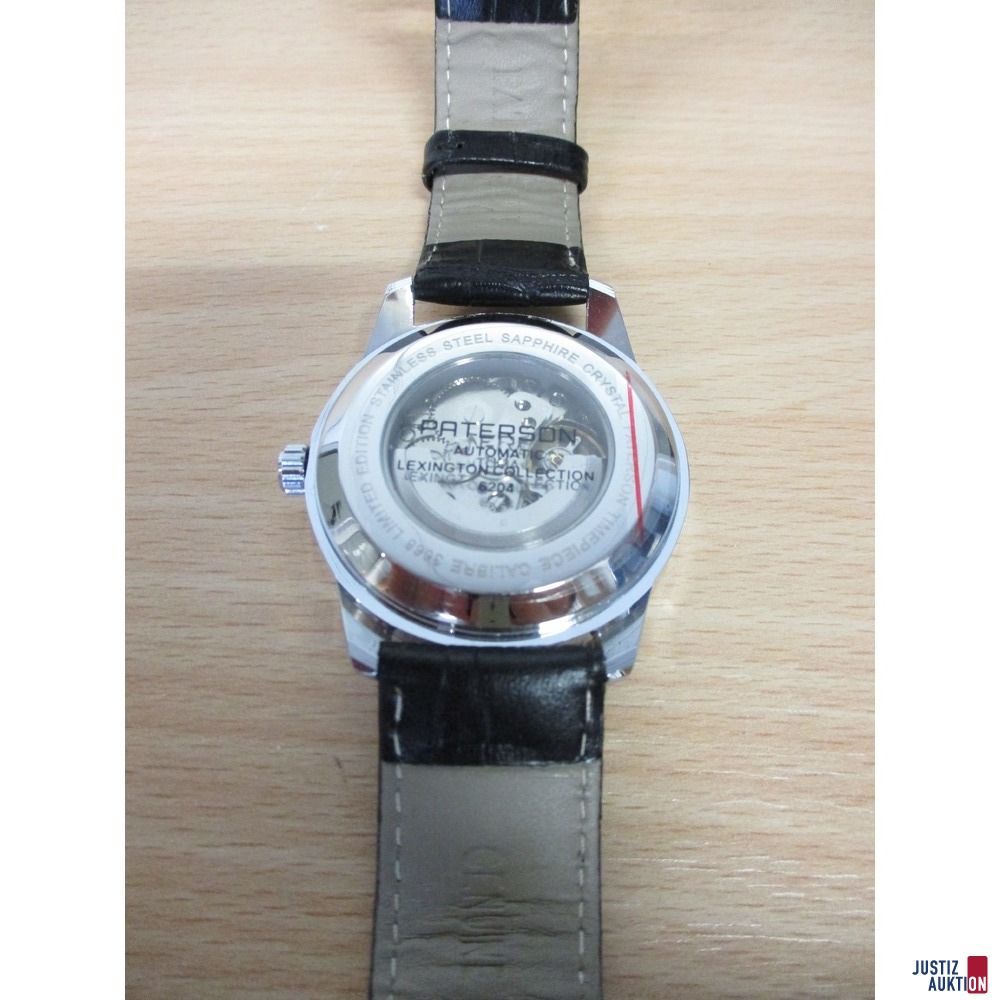 PATERSON Armbanduhr R&uuml;ckansicht