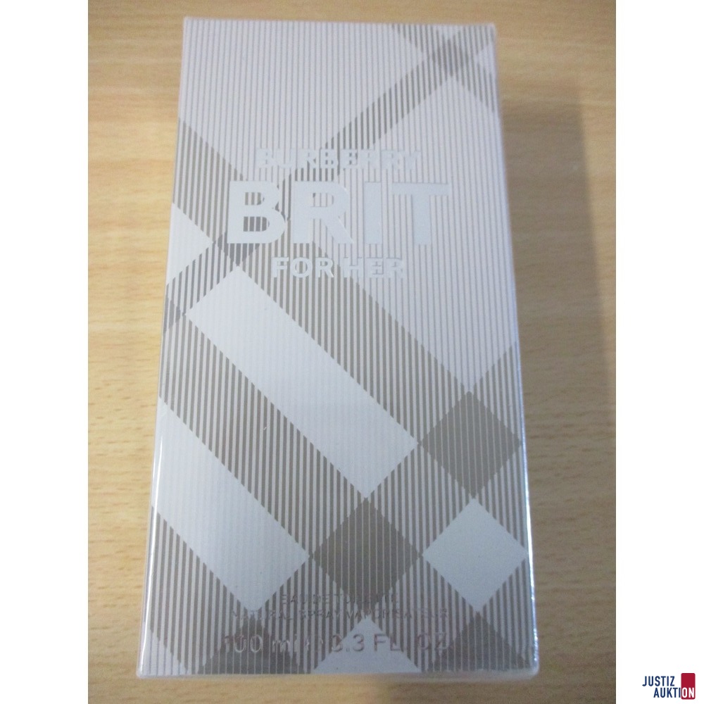 Eau de Toilette Burberry Brit for her 100ml Vorderansicht