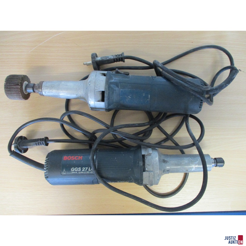 2 Geradeschleifer davon 1x BOSCH