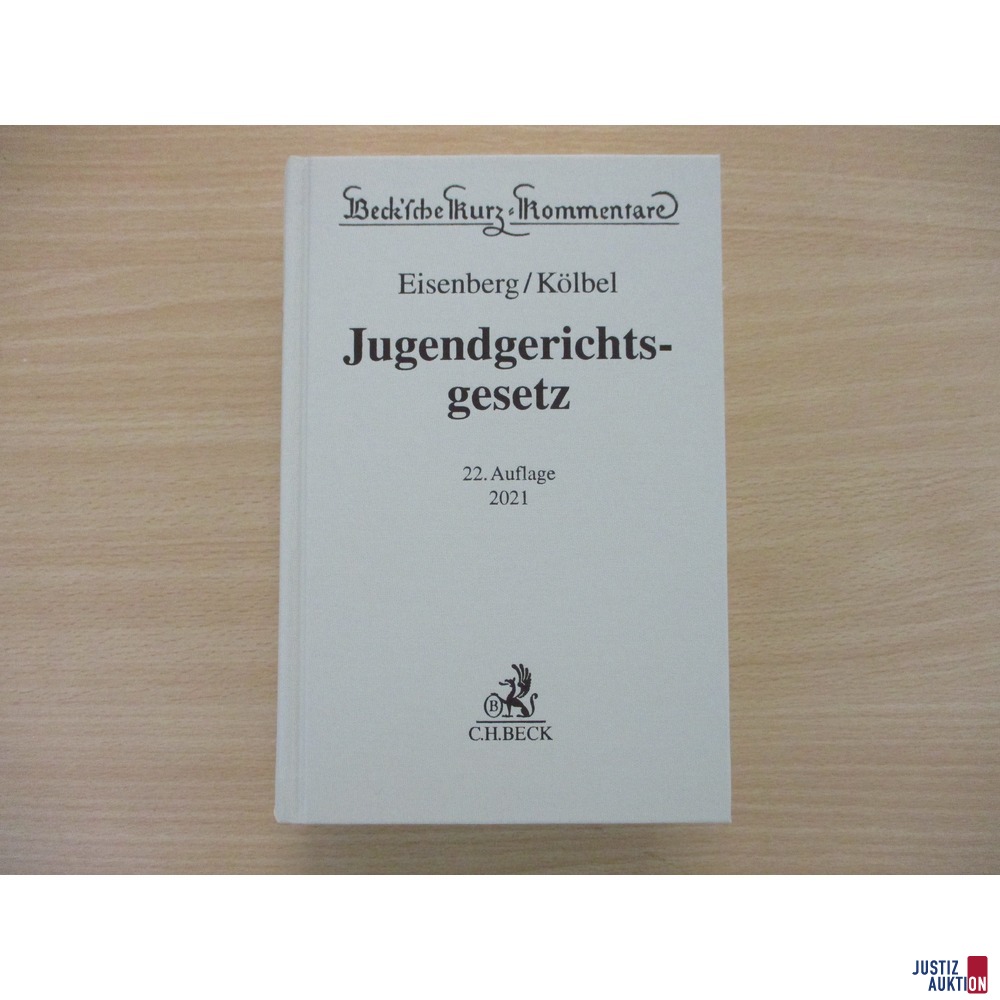 Jugendgerichtsgesetz (JGG) Kommentar Eisenberg/Kölbel