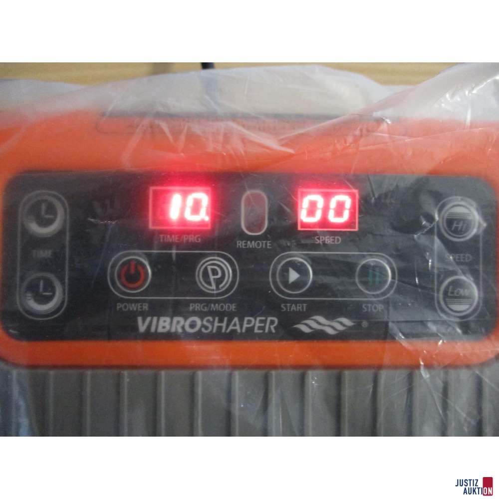 Vibro Shaper Funktionspr&uuml;fung