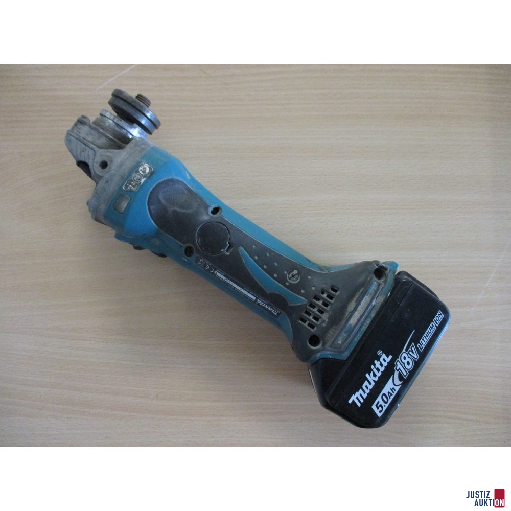 Makita Akku-Winkelschleifer BGA452